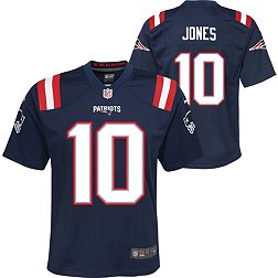 Nike Little Kids' New England Patriots Mac Jones #10 Blue Game Jersey