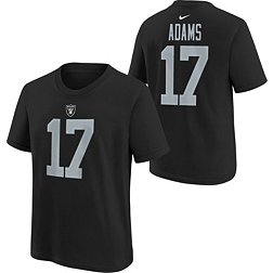 Nike Youth Las Vegas Raiders Davante Adams #17 Black T-Shirt