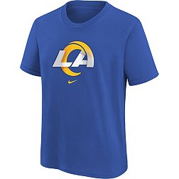 Nike Youth Los Angeles Rams Logo Royal Cotton T-Shirt