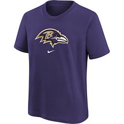 Nike Youth Baltimore Ravens Logo Purple T-Shirt