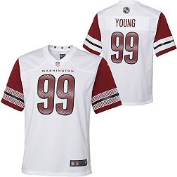 Nike Youth Washington Commanders Chase Young #99 White Game Jersey