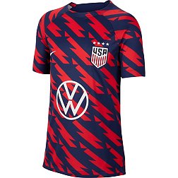 Nike Youth USWNT 2023 Red Prematch Jersey