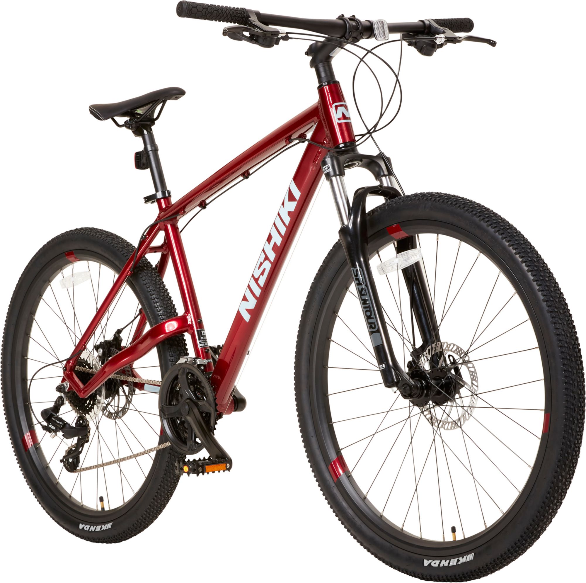 Nishiki Men's Colorado Sport Mountain Bike | 27.5" | Men's | Red/White/White | Bikes | Mountain/Trail Bikes | Performance Mountain Bike | Mens Perf...