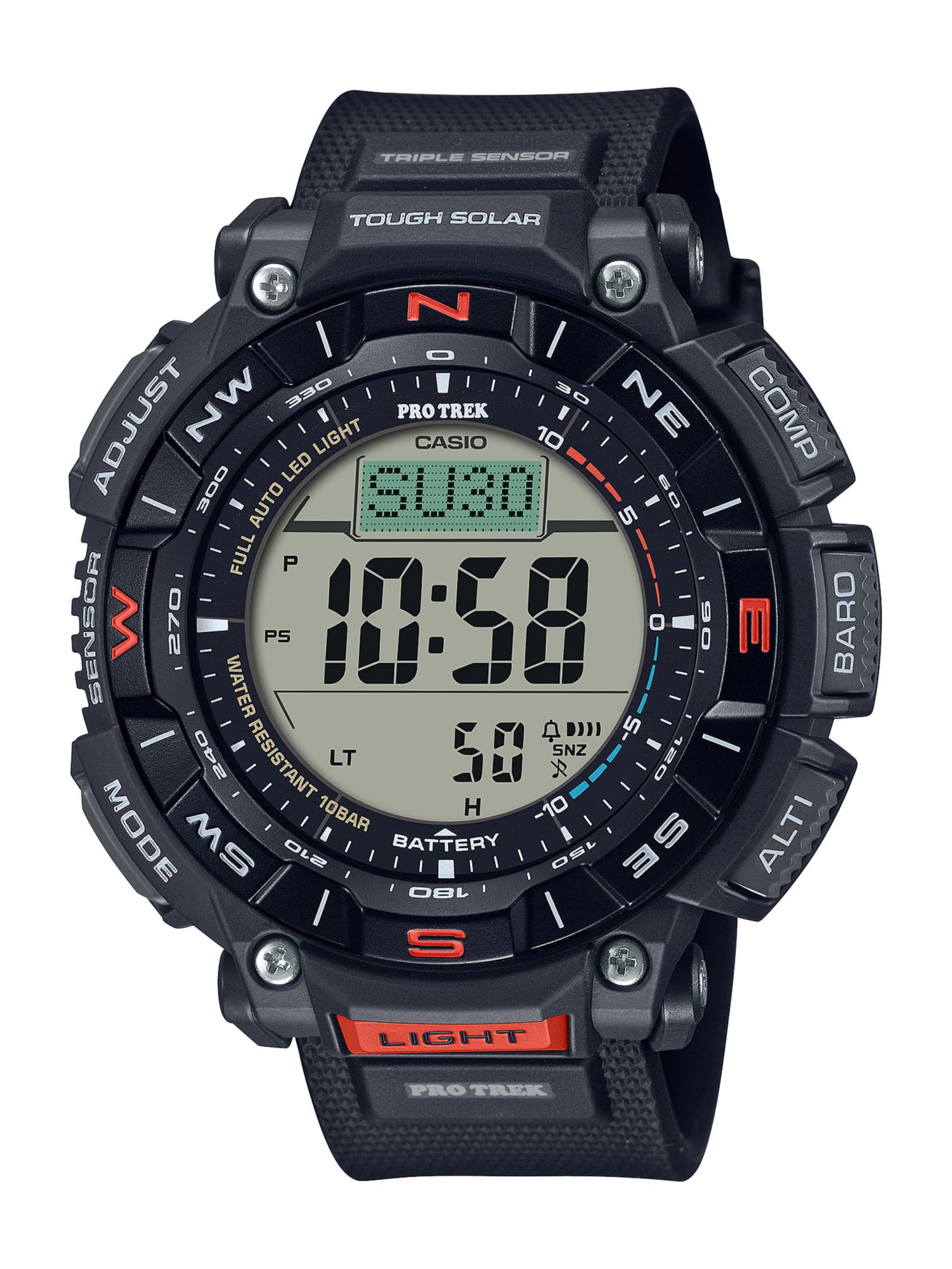 Pro Trek Triple Sensor Solar Watch