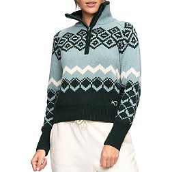 Kari Traa Women's Agnes Knit 1/4 Zip Sweater