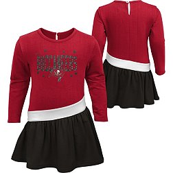 NFL Team Apparel Toddler Girls' Tampa Bay Buccaneers Head-to-Head Tunic