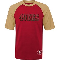 NFL Team Apparel Youth San Francisco 49ers Rash Guard Red T-Shirt