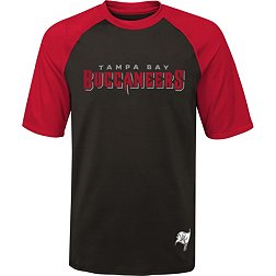 NFL Team Apparel Youth Tampa Bay Buccaneers Rash Guard Pewter T-Shirt