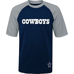 NFL Team Apparel Youth Dallas Cowboys Navy Rash Guard T-Shirt