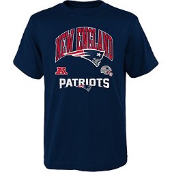 NFL Team Apparel Youth New England Patriots Official Business Navy T-Shirt