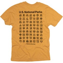 The Landmark Project Adult U. S. National Parks Pocket Short Sleeve T-Shirt