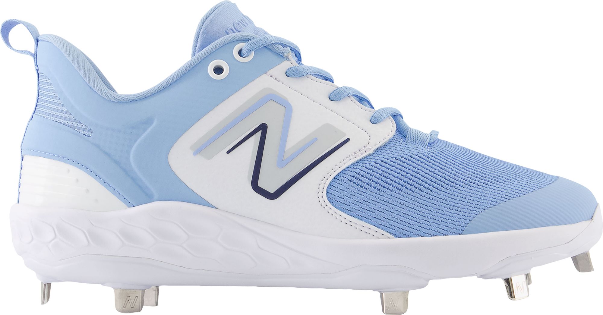 New Balance Men’s Fresh Foam X 3000 V6 Metal Baseball Cleats, Size 7.5, Blue