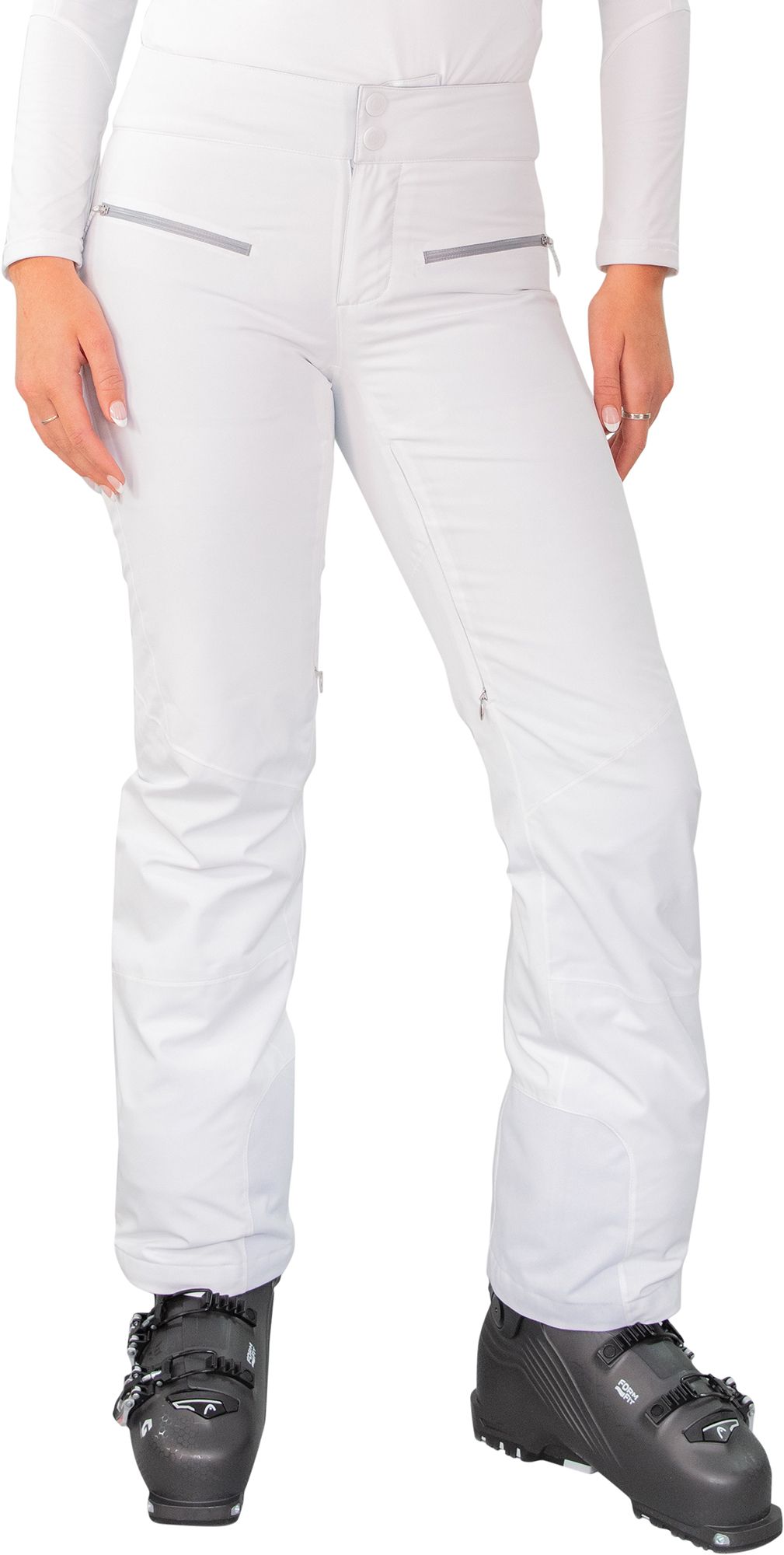 Photos - Ski Wear Obermeyer Women's Bliss Pants, Size 4, White | Mother’s Day Gift 22OBEWWBL
