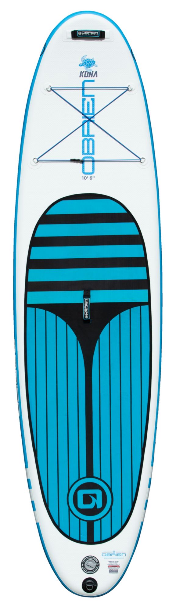 Photos - Surfing & Wakeboarding Obrien O'Brien Kona Inflatable Stand-Up Paddle Board, Blue/White 22OBRUKNSPNFTBRD 