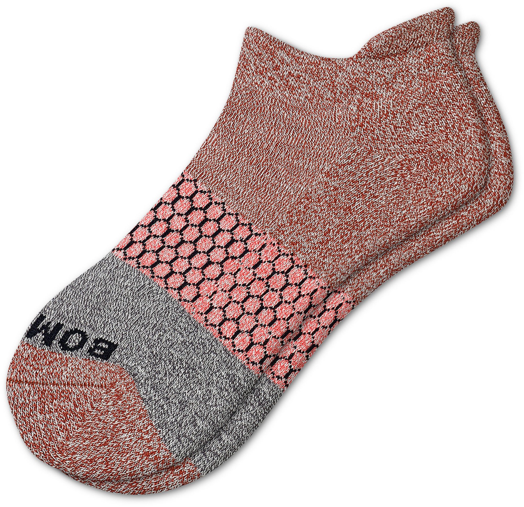 Bombas Women's Tri-Block Marl Ankle Socks