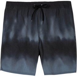 O'Neill Men's Stockton Print E-Waist 18” Hybrid Swim Shorts