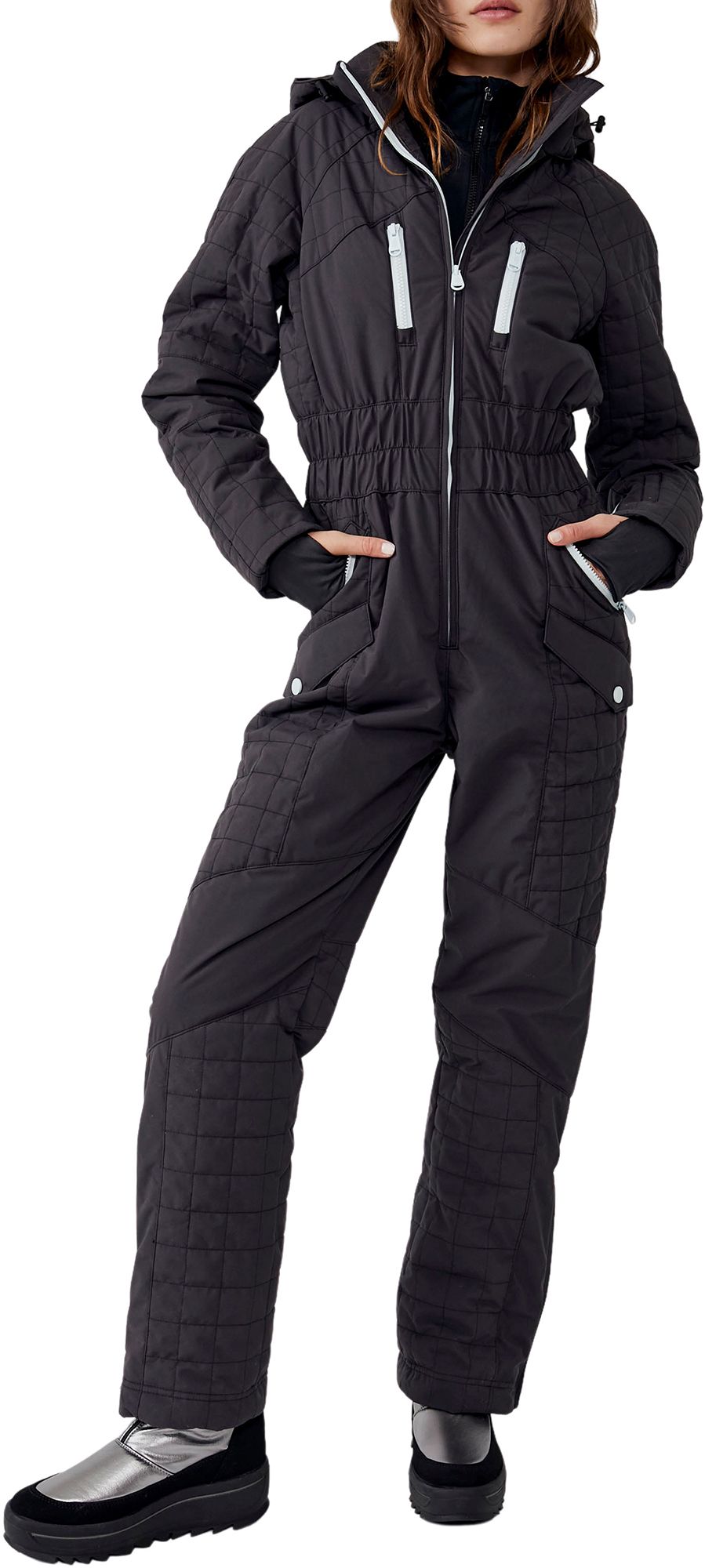 Photos - Ski Wear FP Movement Women's All Prepped Ski Suit, Small, Black 22OQIWLLPRPPDSTXXWO