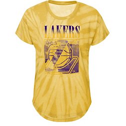 Outerstuff Girls' In the Band Los Angeles Lakers Yellow T-Shirt
