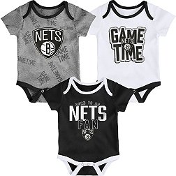 Outerstuff Infant Brooklyn Nets 3-Piece Creeper Set