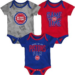 Outerstuff Infant Detroit Pistons 3-Piece Creeper Set