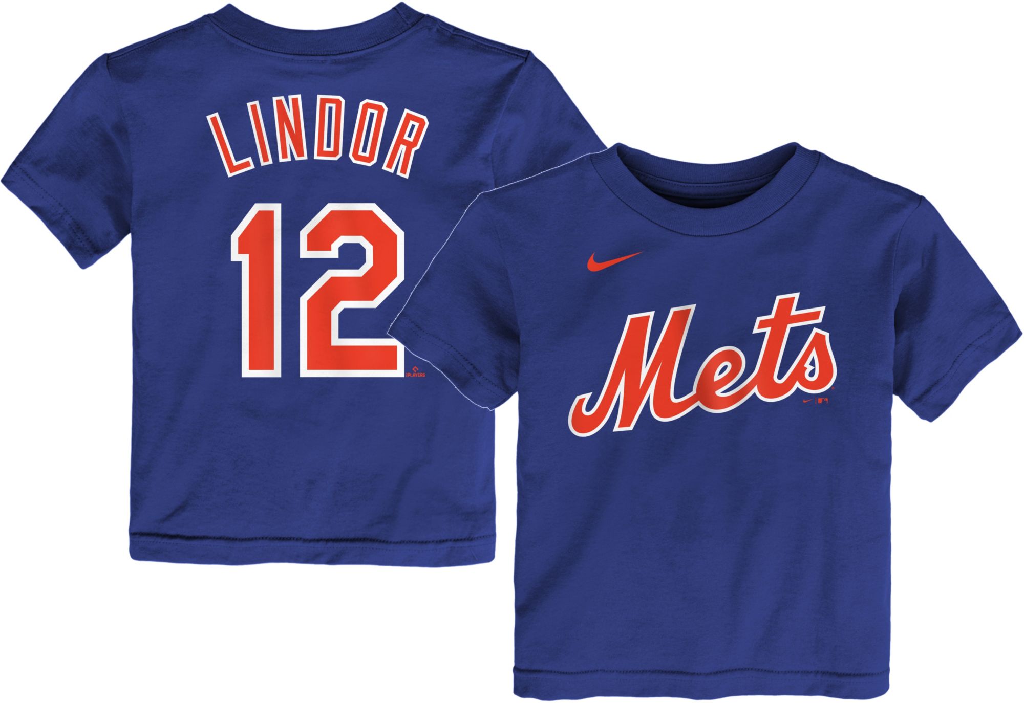 Nike / Outerstuff Toddler New York Mets Francisco Lindor #12 Blue