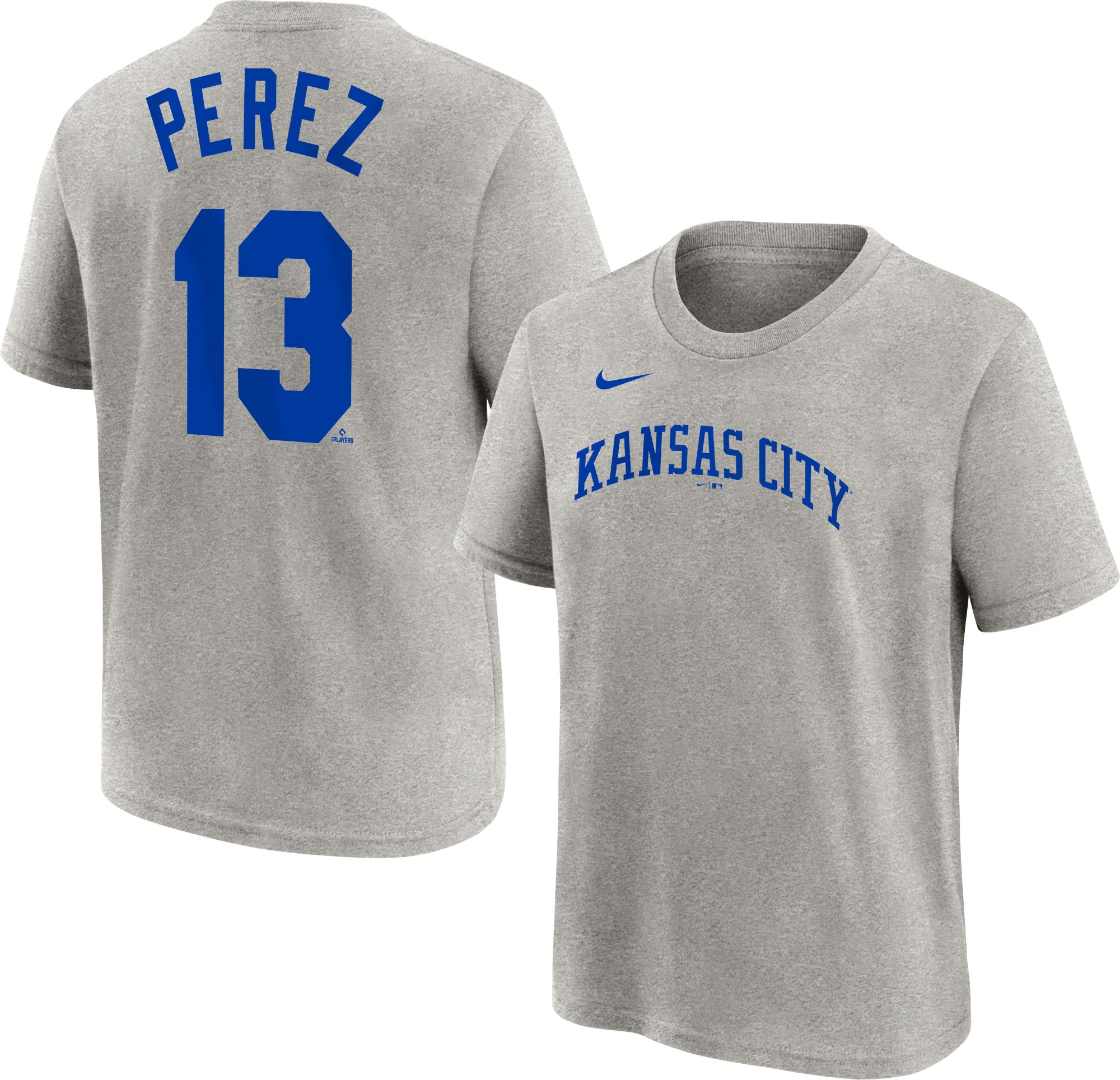 Salvador Perez Kansas City Royals Nike Youth 2022 City Connect Name &  Number T-Shirt - Navy