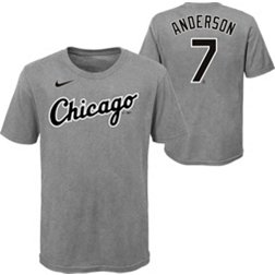 Nike Youth Chicago White Sox Tim Anderson #7 Gray T-Shirt