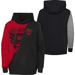 MLS Youth D.C. United Unrivaled Black Pullover Hoodie