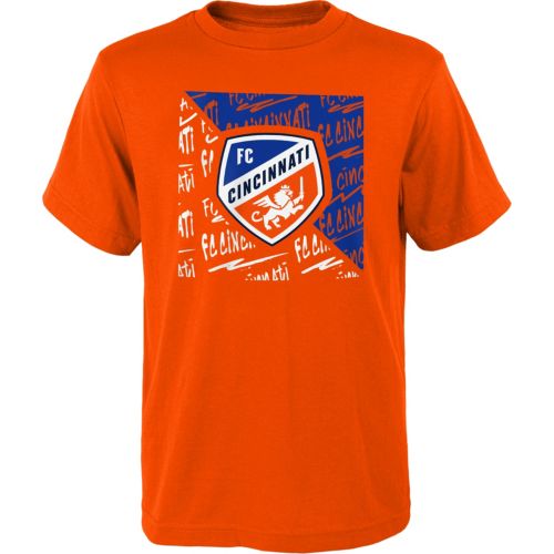 MLS Youth FC Cincinnati Wordmark Orange T-Shirt Dick's Sporting - Main Image