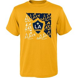 MLS Youth Los Angeles Galaxy Divide Gold T-Shirt