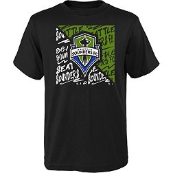 MLS Youth Seattle Sounders Divide Black T-Shirt