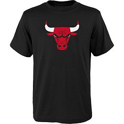 Outerstuff Youth Chicago Bulls Black Logo T- Shirt