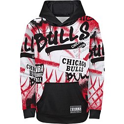 Outerstuff Youth Chicago Bulls Spray Graphic Pullover Hoodie