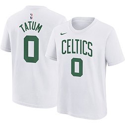 Nike Youth Boston Celtics Jayson Tatum #10 White T-Shirt
