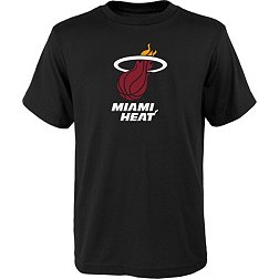 Outerstuff Youth Miami Heat Black Logo T- Shirt