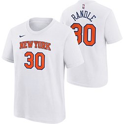 Nike Youth New York Knicks Julius Randle #30 White T-Shirt