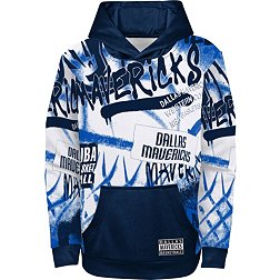 Outerstuff Youth Dallas Mavericks Spray Graphic Pullover Hoodie