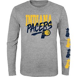 Outerstuff Youth Indiana Pacers Grey Get Busy Long Sleeve Shirt