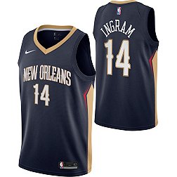 Nike Youth New Orleans Pelicans Brandon Ingram #14 Navy Dri-FIT Swingman Jersey