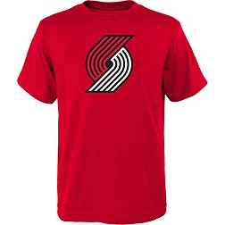 Outerstuff Youth Portland Trail Blazers Red Logo T-Shirt