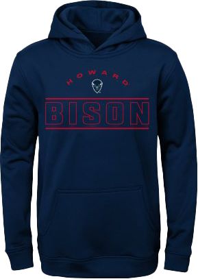 Gen2 Youth Howard Bison College Navy Hoodie