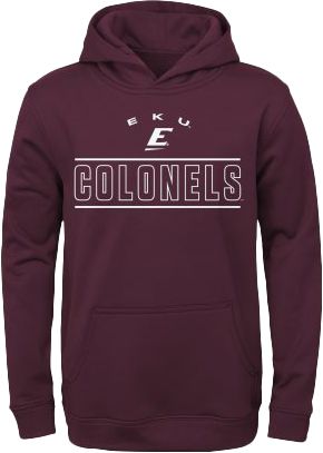 Gen2 Youth Eastern Kentucky Colonels Dark Burgundy Hoodie