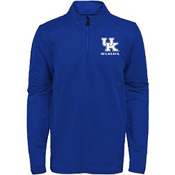 Gen2 Youth Kentucky Wildcats Blue 1/4 Zip Jacket