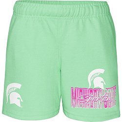 Michigan State University Ladies Shorts, Michigan State Spartans Mesh  Shorts, Performance Shorts