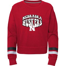 Gen2 Youth Nebraska Cornhuskers Red Crew Pullover Sweater