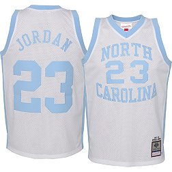 Mitchell & Ness Youth North Carolina Tar Heels Michael Jordan #23 White Replica Jersey