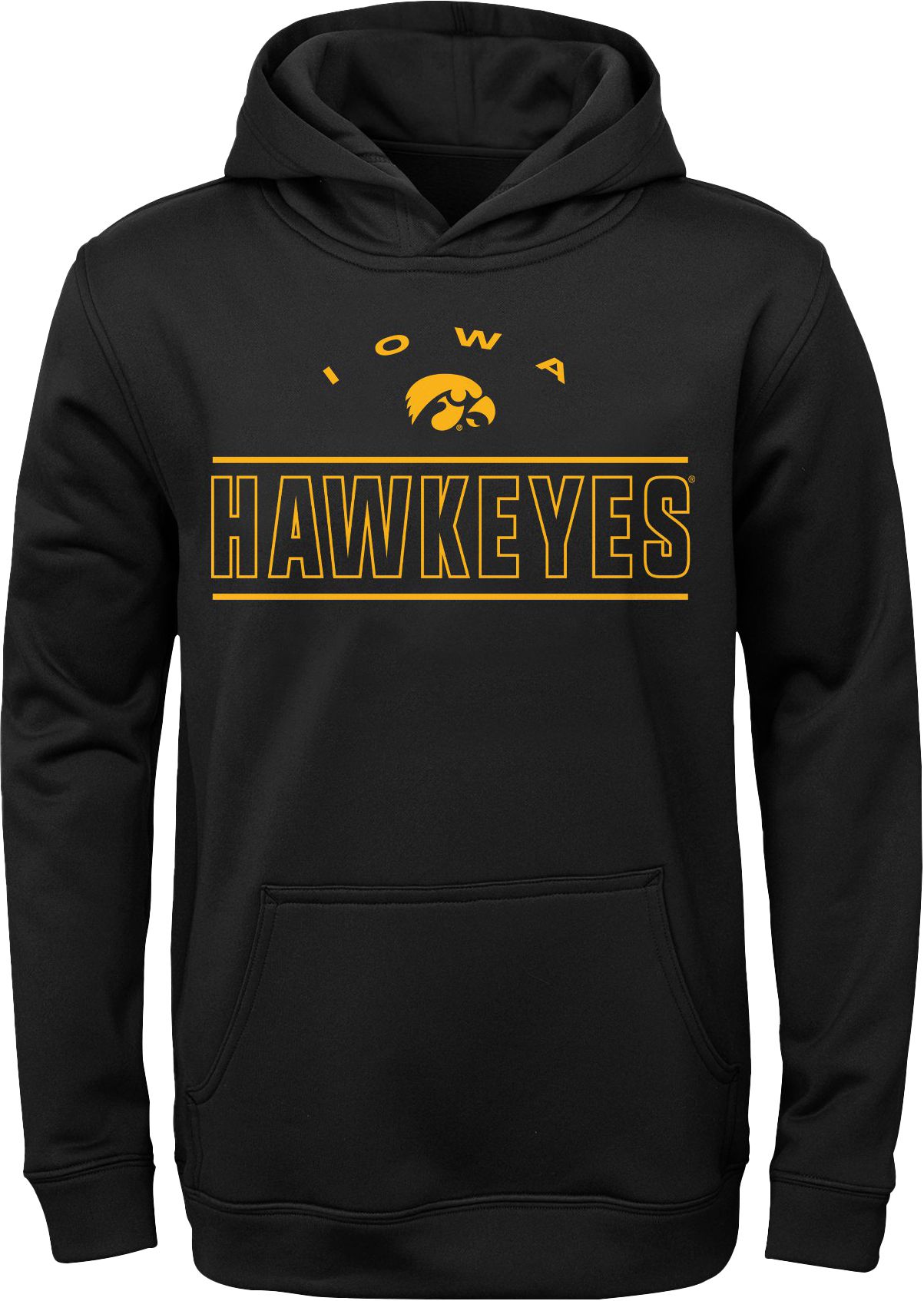 Gen2 Youth Iowa Hawkeyes Black Hoodie