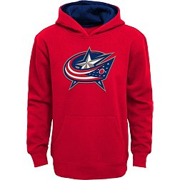 NHL Youth Columbus Blue Jackets Prime Alternate Red Pullover Hoodie