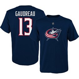 NHL Youth Columbus Blue Jackets Johnny Gaudreau #13 Navy T-Shirt
