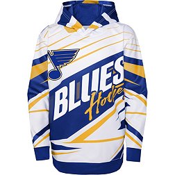 Girls Youth Blue St. Louis Blues Let's Get Loud Pullover Hoodie
